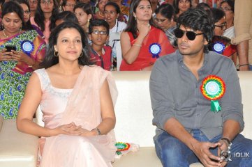 Manasuku Nachindi Movie Team At Kasturba Gandhi College